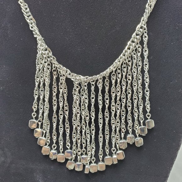 Target silver link chain with mini rope strands necklace - Picture 2 of 7